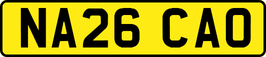 NA26CAO