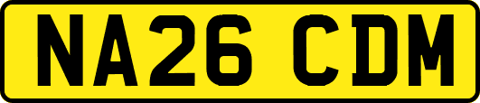 NA26CDM