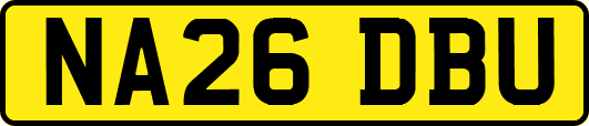 NA26DBU