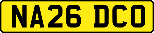 NA26DCO