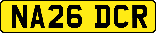 NA26DCR