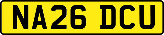 NA26DCU