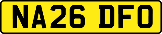NA26DFO