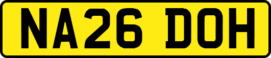 NA26DOH