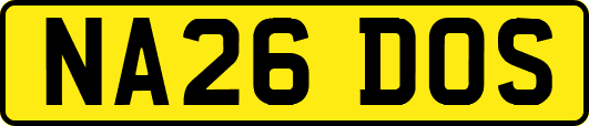 NA26DOS