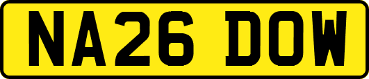 NA26DOW