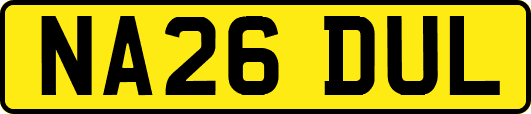 NA26DUL