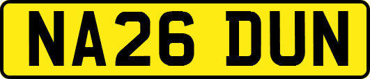 NA26DUN