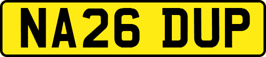 NA26DUP