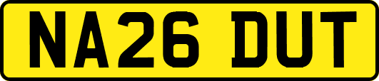 NA26DUT