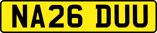 NA26DUU