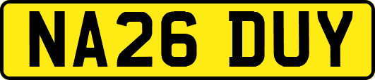 NA26DUY