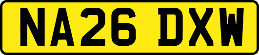 NA26DXW