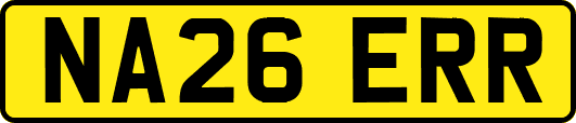 NA26ERR