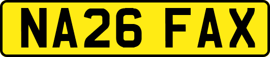 NA26FAX