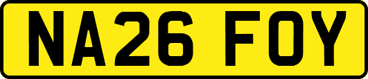 NA26FOY