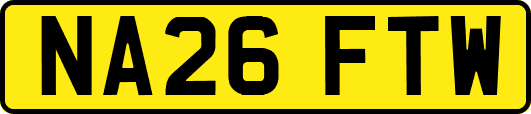 NA26FTW