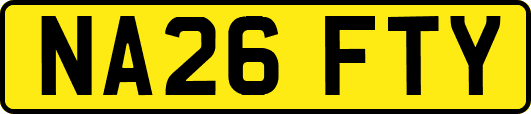 NA26FTY