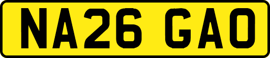 NA26GAO