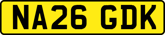NA26GDK