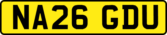 NA26GDU