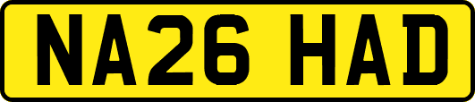 NA26HAD