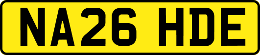 NA26HDE