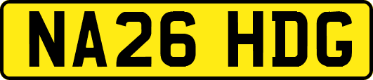 NA26HDG