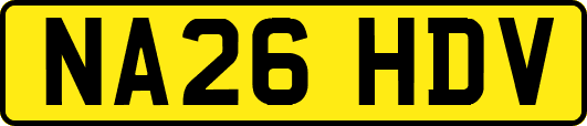 NA26HDV
