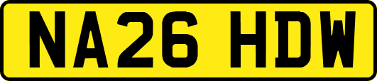 NA26HDW