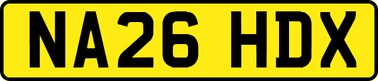 NA26HDX