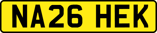 NA26HEK