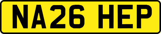 NA26HEP