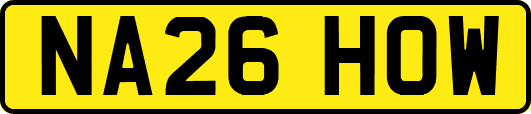 NA26HOW