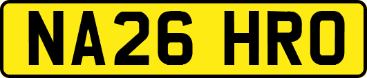 NA26HRO
