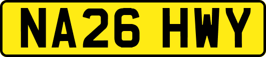 NA26HWY