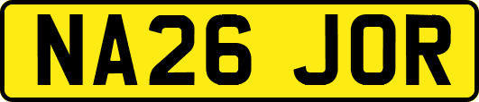NA26JOR