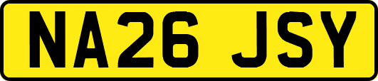 NA26JSY