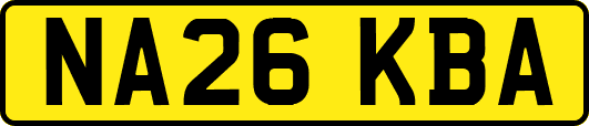 NA26KBA