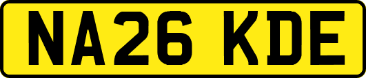NA26KDE