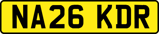 NA26KDR