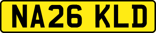 NA26KLD