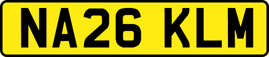 NA26KLM