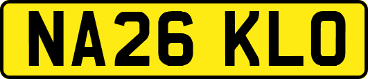 NA26KLO