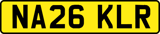 NA26KLR