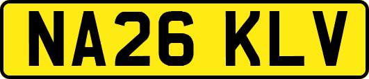 NA26KLV