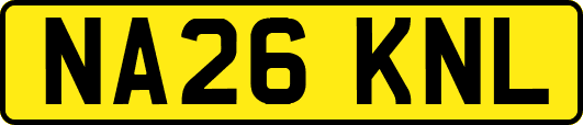 NA26KNL