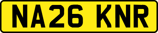 NA26KNR