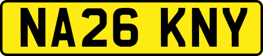 NA26KNY