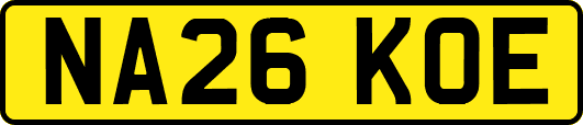 NA26KOE
